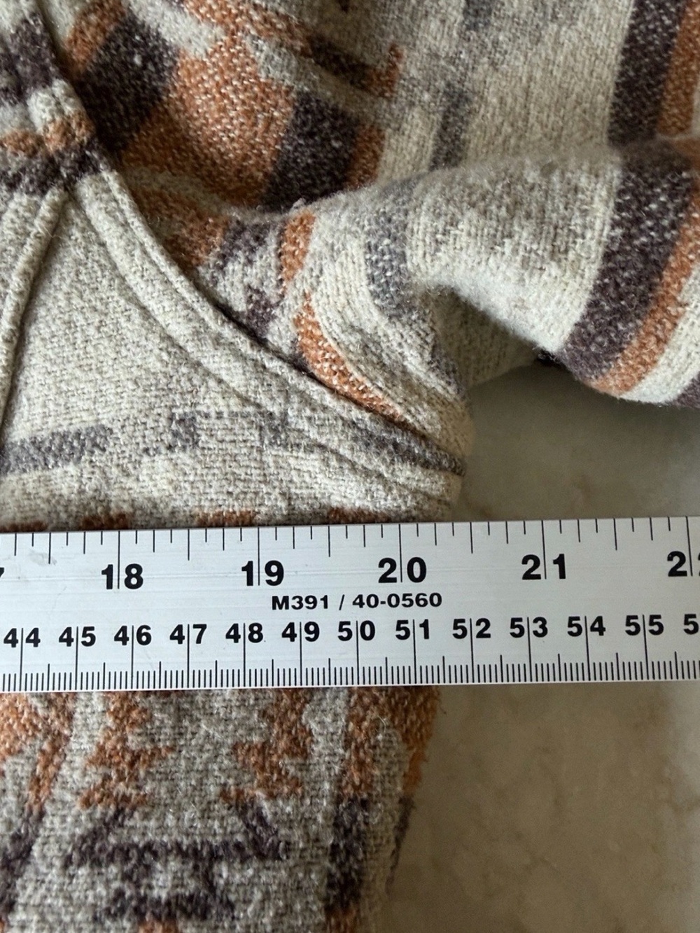 Idyllwind Denim Western Chore Wool Jacket Sz Med. Southwestern Reversible Womens - Picture 5 of 8